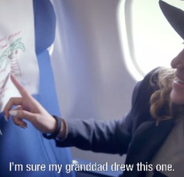Das Abschiednehmen von den Liebsten ist manchmal schwer. KLM macht das Ganze mit persönlichen Grussbotschaften einfacher.