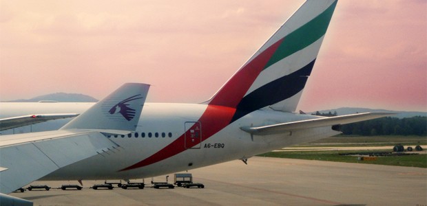 Flieger von Qatar und Emirates: Rücken die Airlines zusammen?