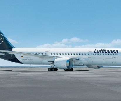 Boeing 787 für Lufthansa: So soll der Flieger aussehen.