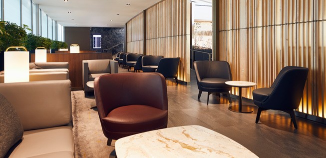 160 Reisende haben in der Signature Suite genannten Lounge Platz.