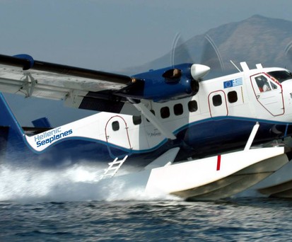 Flugzeug von Hellic Seaplanes: Soll in Elefsina abheben.
