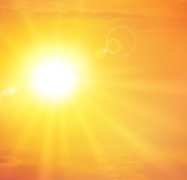 Hitze: Sie sorgt für hohe Temperaturen in Flugzeugen.