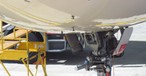 Airbus A330 von Etihad ohne die Abdeckung: Neu müssen Airlines am Airport Brisbane die nahe dem Fahrwerk angebrachte Pitot-Sonde abdecken.
