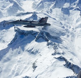 Mit der Luftwaffe auf Alpen-Panoramatour