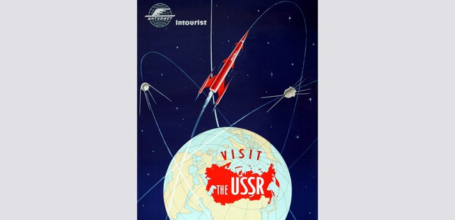 Werbung der ehemaligen Intourist:  Heute ist Intourist ein ganz gewöhnliches russisches Reisebüro.