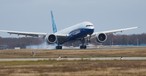 Landung in Frankfurt: Die erste Boeing 777X kam am 18. November am frühen Nachmittag an.