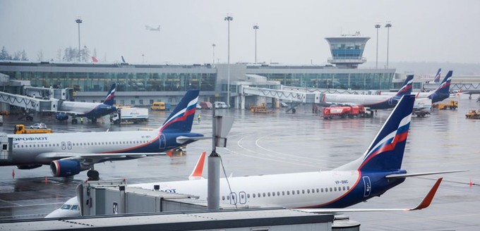 <strong>Platz 3: </strong>Russland. Der Inlandsverkehr liegt aktuell bei <strong>88 Prozent</strong> des Vorjahresniveaus. Hier zu sehen, der Hauptstadtflughafen Moskau-Sheremetyevo.