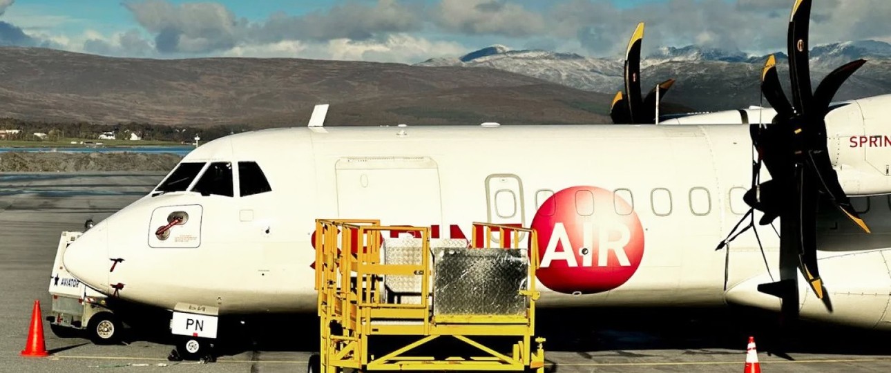 Flugzeug von Sprint Air in Norwegen: Die Fluglinie hat Auflagen erhalten.