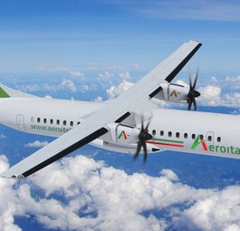 ATR 72 von Aeroitalia Regional: Bleiben bei der Fluglinie - trotz Verkauf.