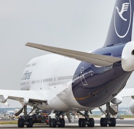 Boeing 747 von Lufthansa in Frankfurt: Problematische Flüge nach Philadelphia.