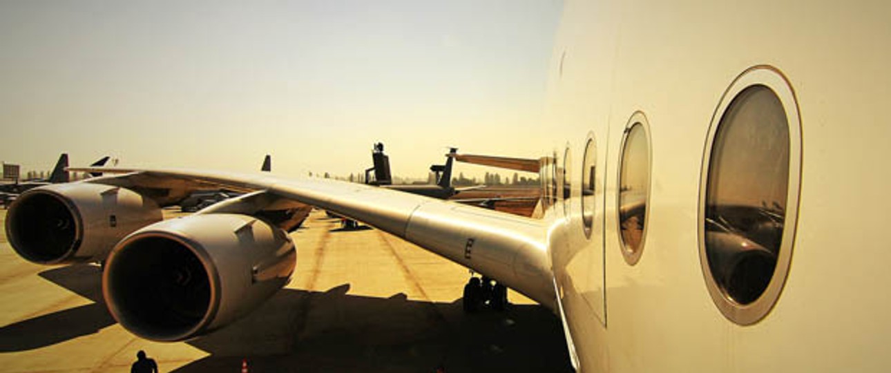 Ansicht eines Airbus A380: Wird er doch noch länger gebaut?