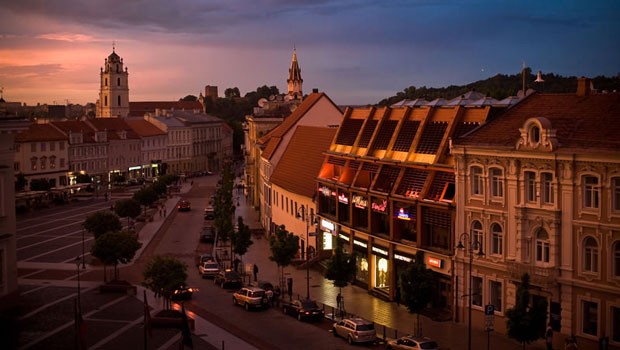 Vilnius - bald soll hier die Basis von Lithuanian Express sein.