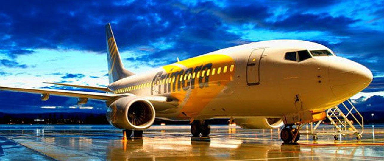 Boeing 737 von Primera Air: Die Neuversion Boeing 737 Max 9 kann mit Zusatztanks weiter fliegen.