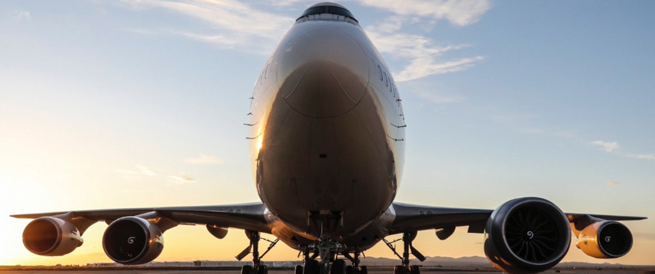 Boeing 747-400 von General Electric: Großer Rumpf macht den Jumbo zum geeigneten Testflieger.