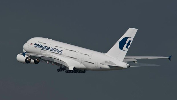 Der neu bemalte A380 von Malaysia Airlines: Mehr Platz für Gutzahlende.