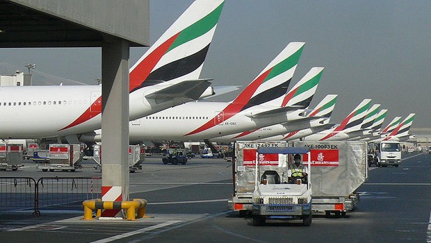 Emirates-Jets in Dubai: Eine Dekade organisches Wachstum