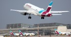 Eurowings-Jet startet am Flughafen Stuttgart: Der letzte Flug nach Iasi startet am 10. Juni.