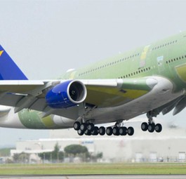 A380 von Skymark: Die Airline hat den Flieger nie bekommen.