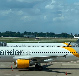 Airbus A320 von Condor: Der Ferienflieger sagt Servus!