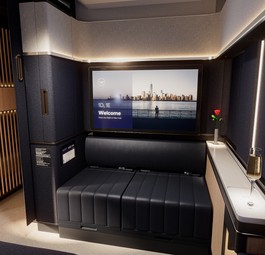 Das Highlight der neuen Allegris-Kabine: die First-Class-Suiten. Auch dabei ...