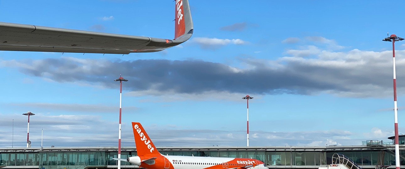 Flieger von Easyjet: Die Nummer der Lowcoster  zwei in Europa.