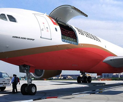 Visualisierung eines Airbus A330-300P2F: Die Elbe Flugzeugwerke konvertieren die Jets.