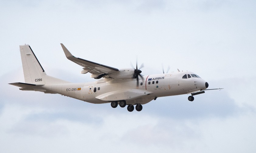 Demonstrator auf Basis der C295 im Jahr 2022: Airbus Defence and Space hat Turboprop-Erfahrung.