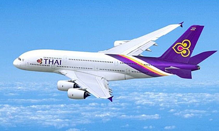 Airbus A380 von Thai Airways: Der Flug geriet in Turbulenzen.