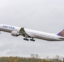 Boeing 777 von United Airlines: Ein Überflug wurde gestrichen.
