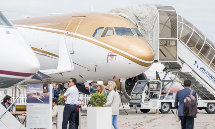 EBACE in Genf: Große und kleine Businessjets.