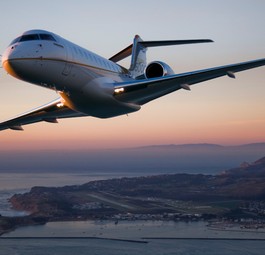 Platz 4 teilen sich zwei Modelle von Bombardier: Die Global 5000 und die Global 6000 bringen es auf einen MOM von 0.89.