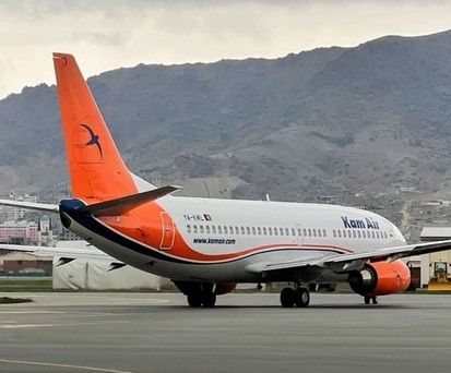 Boeing 737-300 von Kam Air: Die meisten außer Landes.