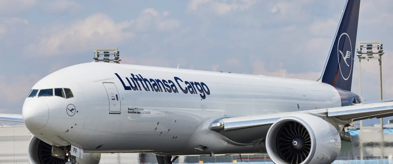 Lufthansa Cargo: Umsatzbringerin. 