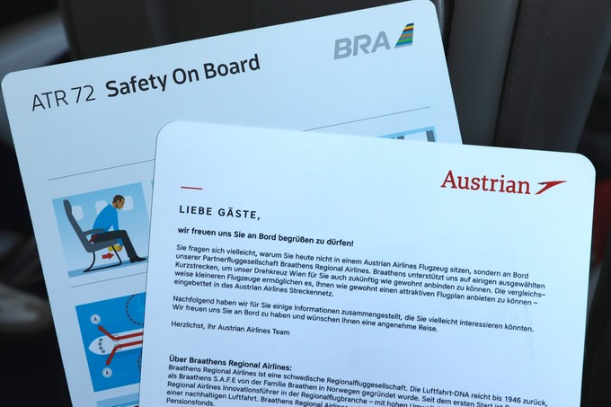 Zu informierte Austrian die Fluggäste über die Zusammenarbeit, die nun abrupt endet.