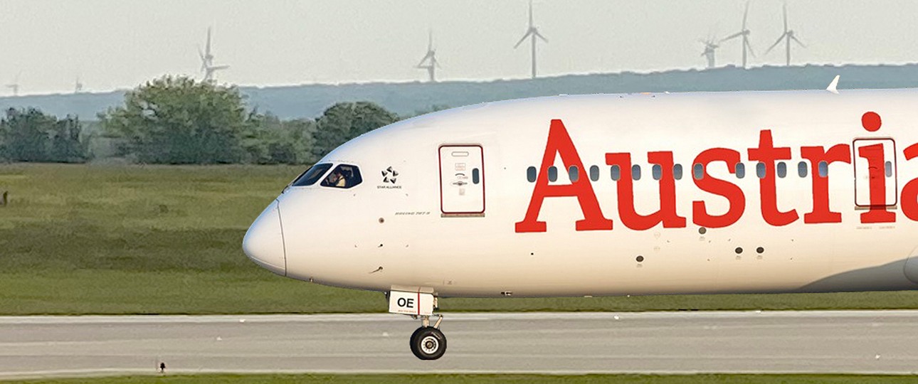 Dreamliner in den Farben von Austrian Airlines: Schon bald Realität.