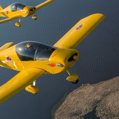 Sonex Onex im Formationsflug: Der Hersteller ist insolvent.