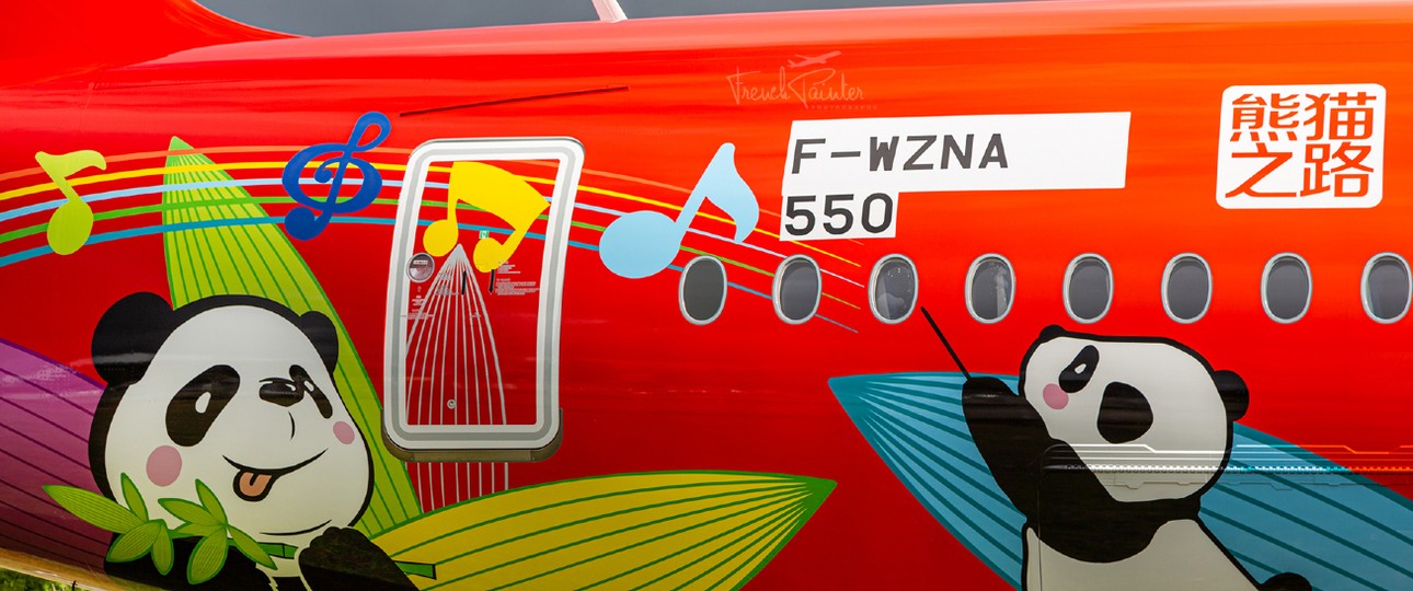 Neuer Airbus A350 für Sichuan Airlines in Toulouse: Es ist ....