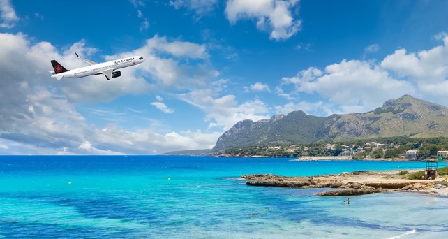 air canada airbus a321 xlr mallorca