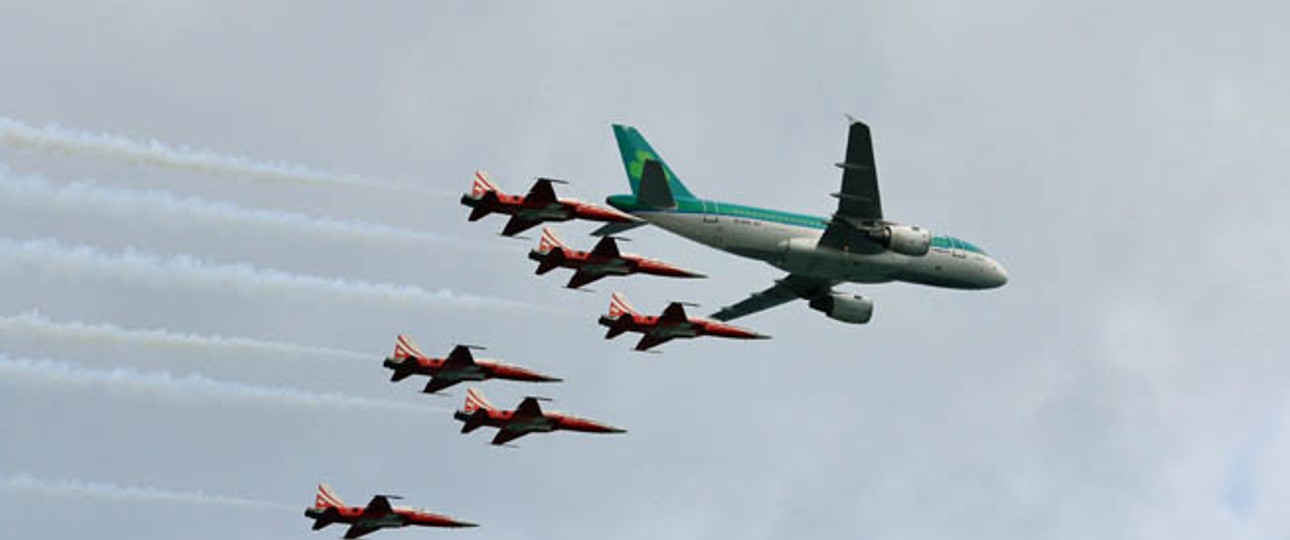 Bray Air Display in Irland.