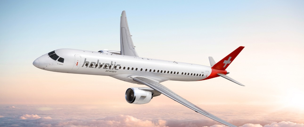 Embraer E195-E2: Kommendes Jahr auch bei Helvetic Airways im Einsatz.