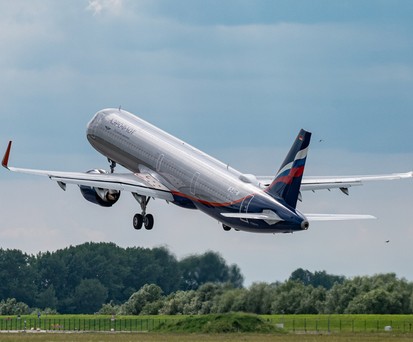 Aeroflot-A321 Neo (hier noch bei Flugtests bei Airbus): Nicht zurück zum Leasinggeber.