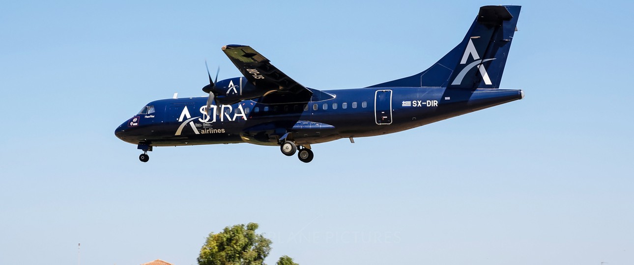 ATR von Astra Airlines: Derzeit nicht in der Luft.