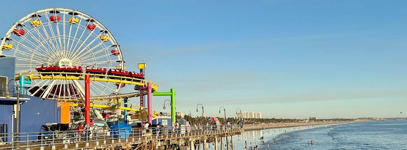 Seebrücke mit Riesenrad