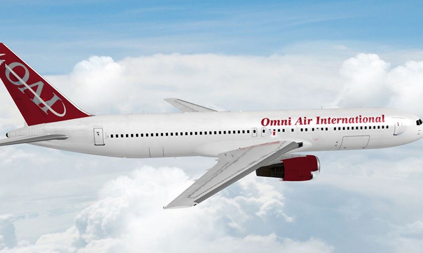 Flugzeug von Omni Air: Die Firma gehört bald zur Air Transport Services Group.