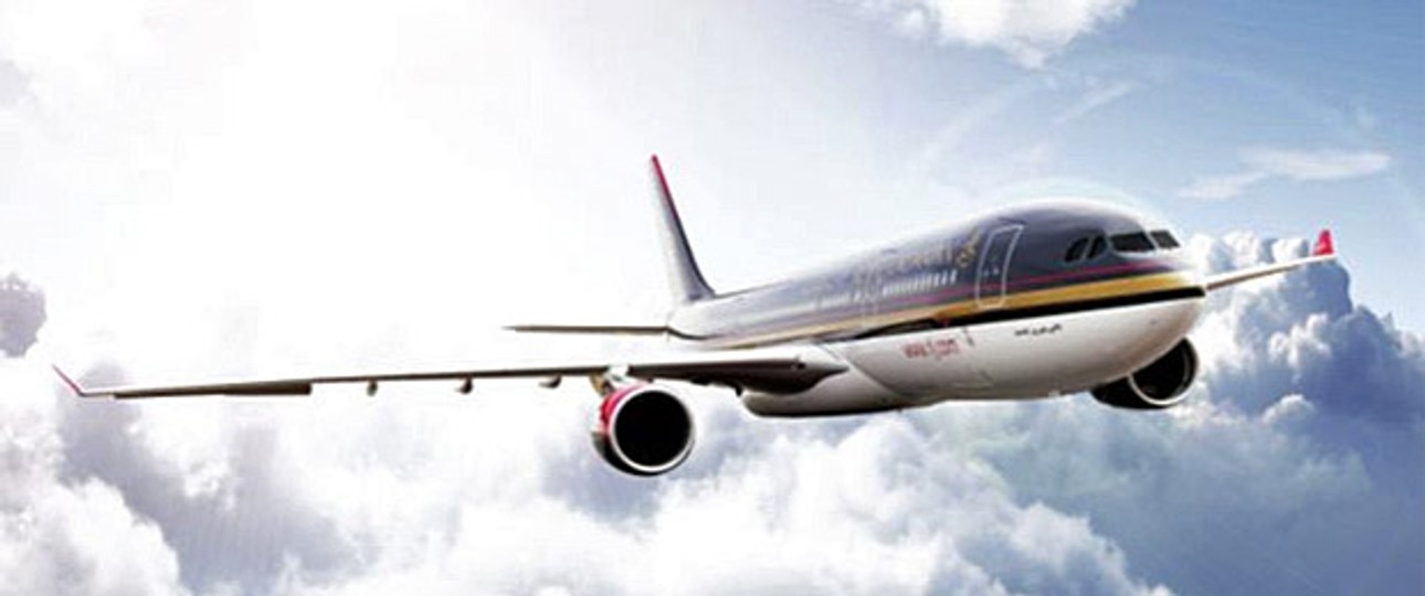 Flugzeug von Royal Jordanian: Ungewisse Zukunft.