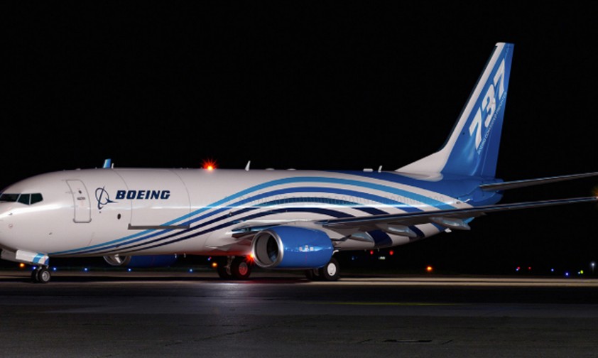 Boeing 737, umgebaut zum Frachter: Kleinere Frachtflieger passen gut zum Online-Handel.