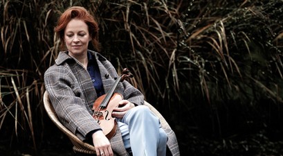 Carolin Widmann: Jetzt darf der Kasten der Geige auch mit. 