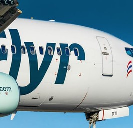 Boeing 737 von Flyr: Die Zukunft ist ungewiss.