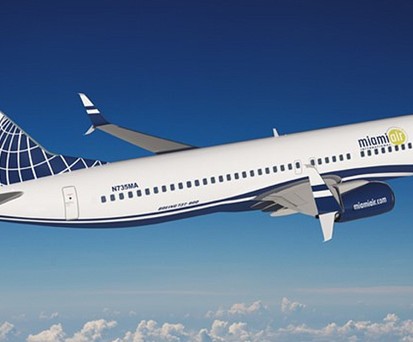 Flieger von Miami Air.