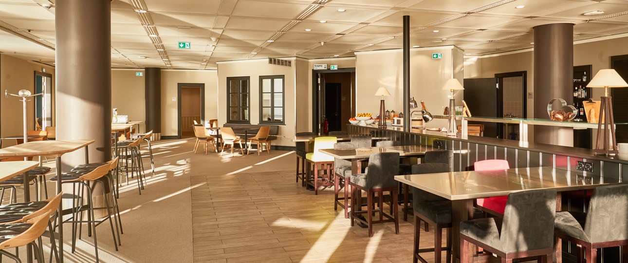 Die neue Lounge von Lufthansa war ursprünglich eine von Fraport.
